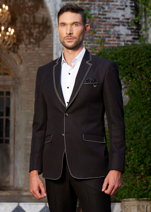 Black Fashion Blazer for Men