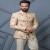 Maroon Linen Mens Jodhpuri Suit