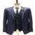 Blue Checkered Designer Men Suit
