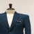 Neutron Turquoise Knitted Blazer Jacket for Men