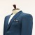Neutron Turquoise Knitted Blazer Jacket for Men