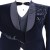 Micro Velvet Embroidered Tuxedo for Men 