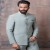  Mint Green Terry Rayon Mens Jodhpuri Suit	
