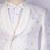 White jacquard Tuxedo Suit For Men