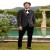 Classic Black Velvet Stripe Tuxedo Suit for Men