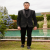 Cosmic Black Futuristic Embroidered Tuxedo Suit for Men
