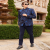 Royal Blue Desinger Jodhpuri Suit for Men