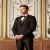 Designer Black Embroidered Tuxedo for Men
