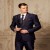 Blue Designer Tuxedo For Men