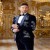 Velvet Navy Blue Embroidered Suit For Men