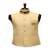 Beige Contemporary  Embroidered Nehru Waistcoat for Men