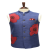 Blue Royale Floral Embroidered Waistcoat for Men