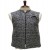 Blue Jacquard Zipper Designer Waistcoat for Men [Bomber Jacket]