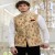 Beige Heritage Motif Designer Waistcoat for Men