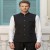 Classic Black Nehru Waistcoat with a Modern Edge for Men
