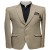 Fawn Jute Blazer for Men