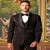  Embroidered Black Designer Tuxedo Suit for Men