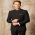 Jet Black Shimmer Textured Embellished Jodhpuri Suit for Men