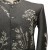 Charcoal Black Jodhpuri with Hand-Embroidered Meadow for Men