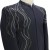 Midnight Blue Fluid-Embroidered Bomber Jodhpuri for Men