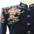 Sapphire Blue Velvet Floral Embroidered Jodhpuri for Men