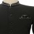 Black Hued Textured Embellished Jodhpuri for Men 