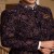 Purple Velvet Embroidered Jodhpuri For Men